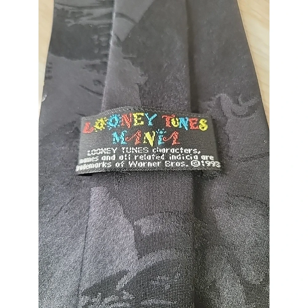 2‎ VTG 90's Warner Bros Looney Tunes Ties Bugs Bunny Tasmanian Devil Taz Martian